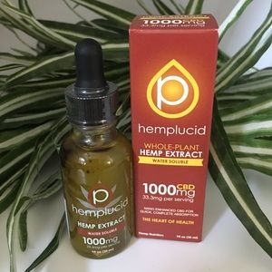 Hemplucid’s Water Soluble 1000mg (1oz)